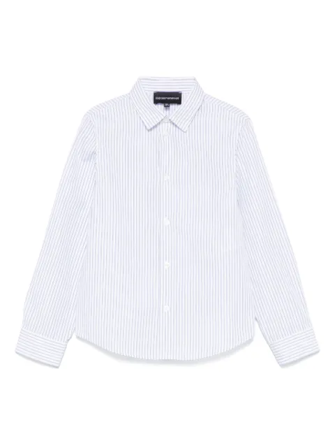 Emporio Armani Kids striped shirt