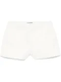 Retrofete Torrence tweed shorts - White