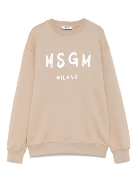 MSGM Kids logo-print sweatshirt