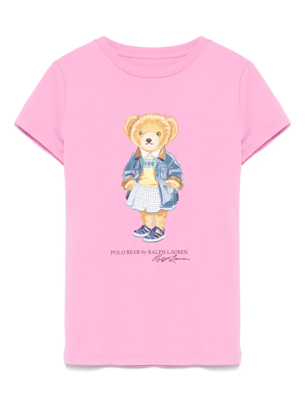 POLO RALPH LAUREN KIDS Polar Bear Tシャツ - ピンク POLO RALPH LAUREN KIDS Polar Bear Tシャツ - ピンク
