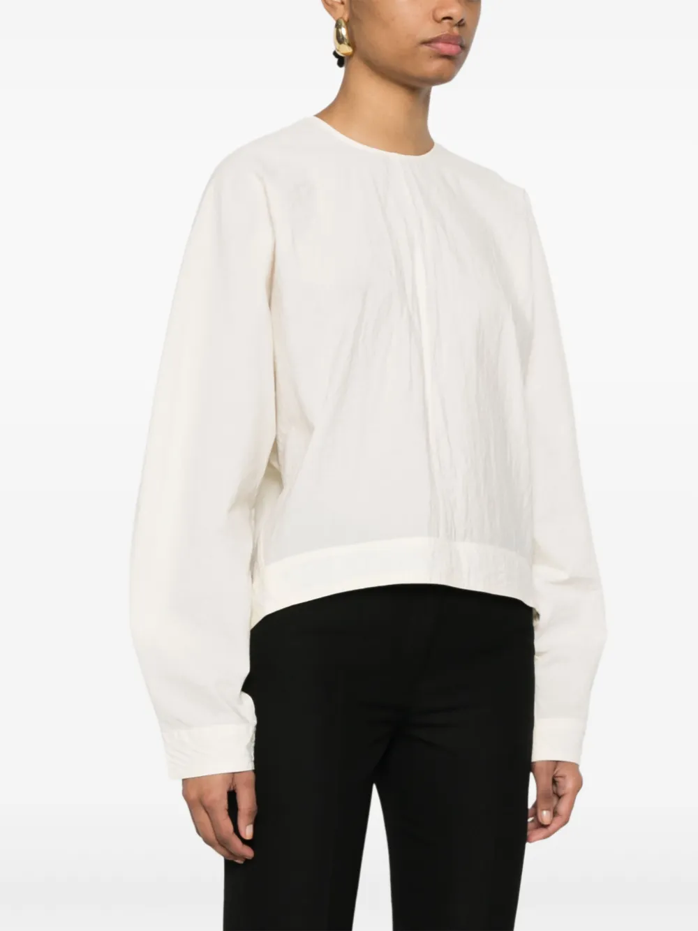 TOTEME Top met wijde mouwen Beige