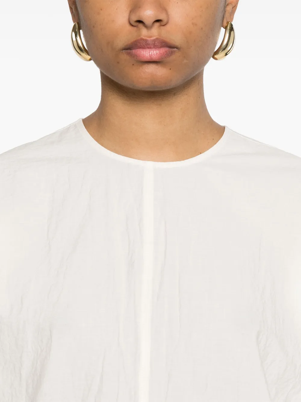 TOTEME Top met wijde mouwen Beige