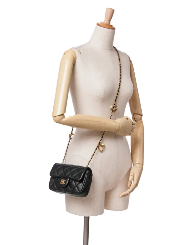 24AW【新サイズの18cm】◆CHANEL◆ミニマトラッセ ラムスキン CHANEL シャネル マトラッセ ミニフラップバッグ バッグ