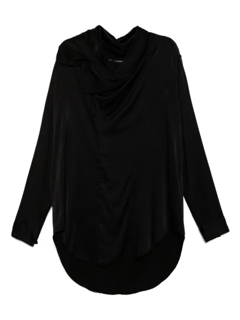 Julius Wrap-Neck shirt