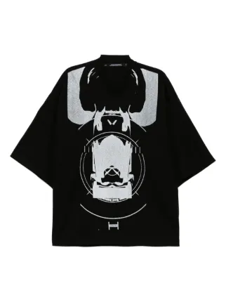 Julius Anima Over Tシャツ | ブラック | FARFETCH JP