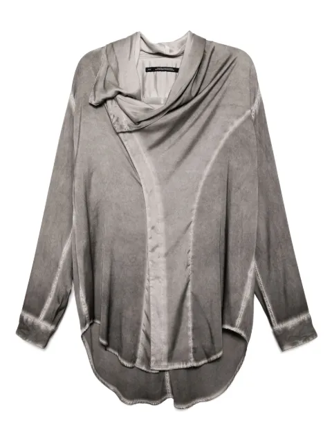 Julius camisa con cuello cruzado