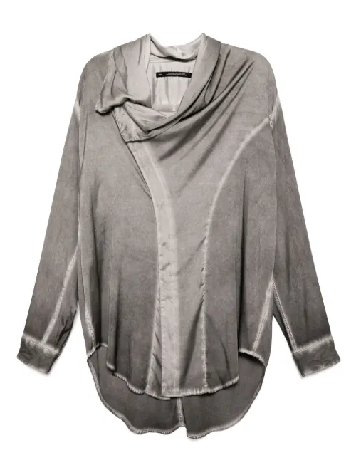 Julius chemise Wrap-Neck - Gris - Julius - Modalova