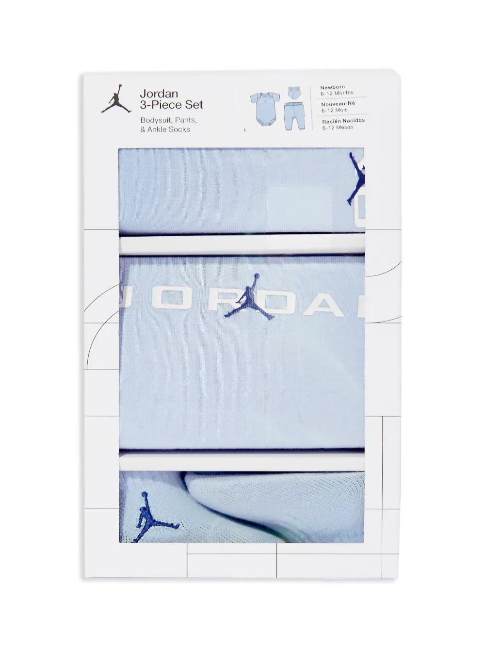 Jordan Kids Drie Jumpman babypakjes Blauw