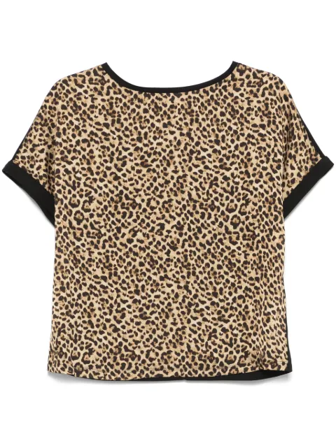 LIU JO leopard-print blouse
