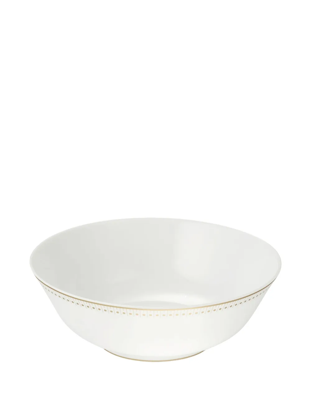 Christofle Malmaison Impériale Porcelain Salad Bowl (25cm) In White