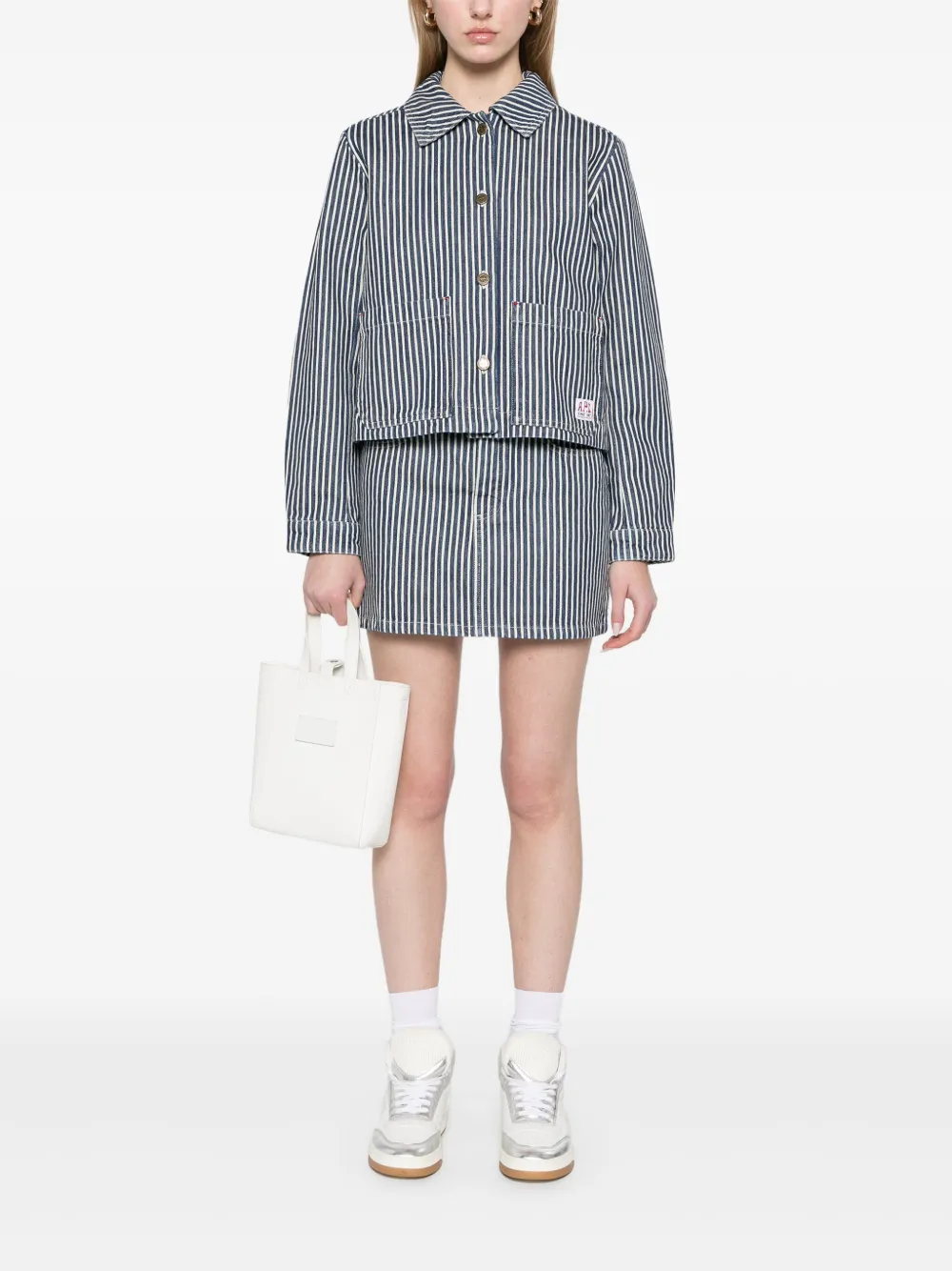 A.P.C. Elga mini-rok - Blauw