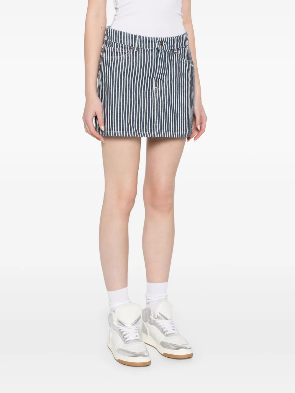A.P.C. Elga mini-rok Blauw