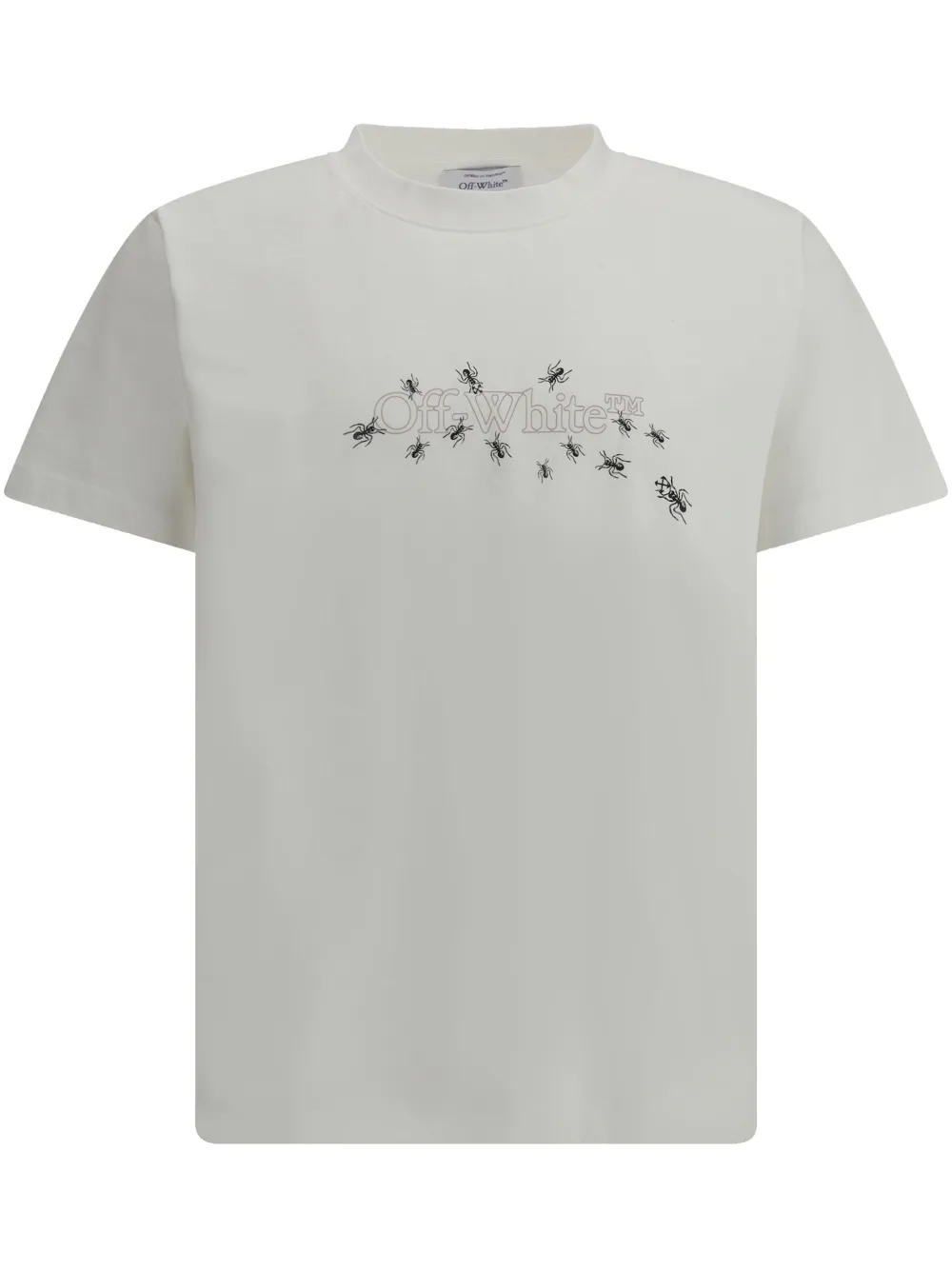 Off-White Ants Arrow T-shirt Wit