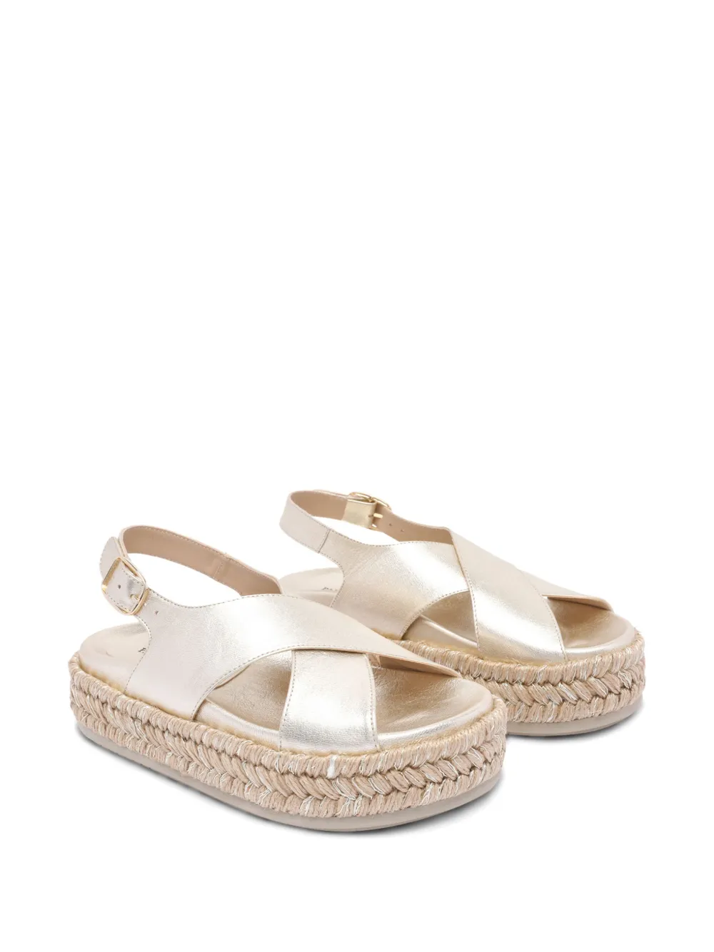 Paloma Barceló Francia platform sandals Neutrals