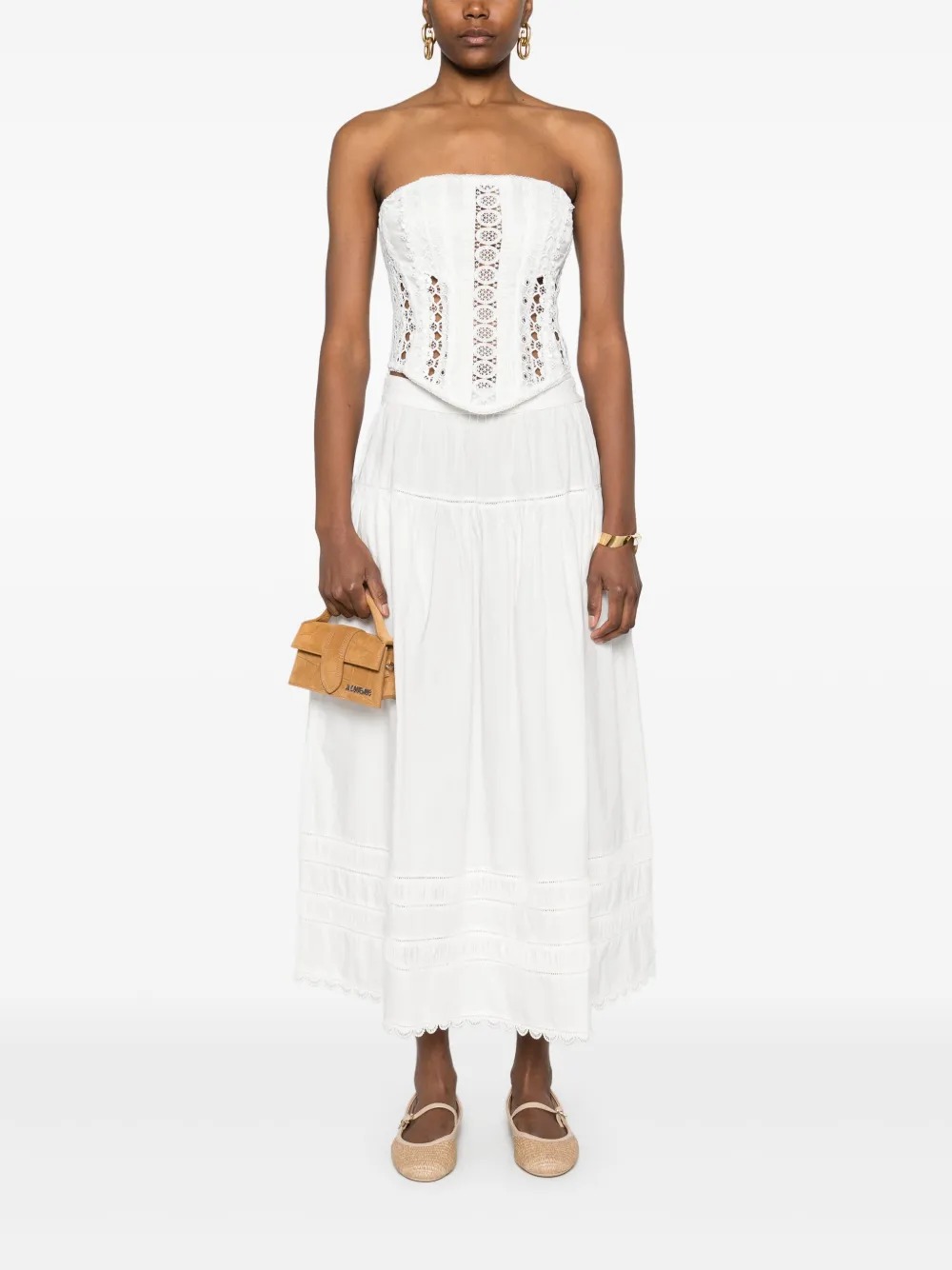 Ulla Johnson Harlow rok - Wit