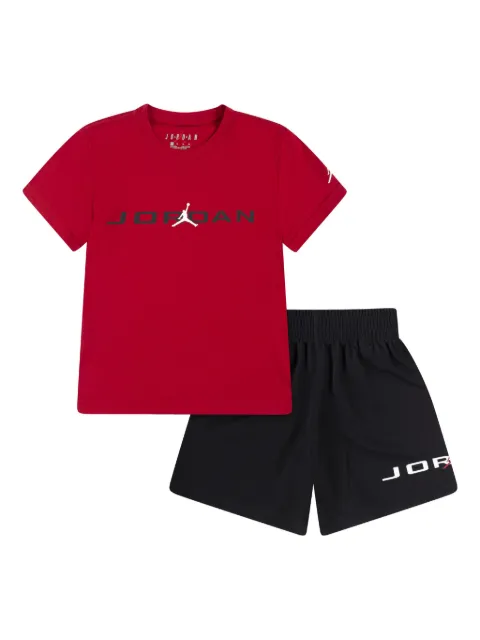 Jordan Kids logo-print shorts set 
