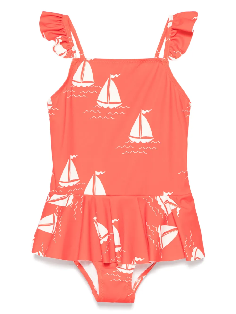 Mini Rodini プリント ワンピース水着 - レッド Mini Rodini プリント ワンピース水着 - レッド