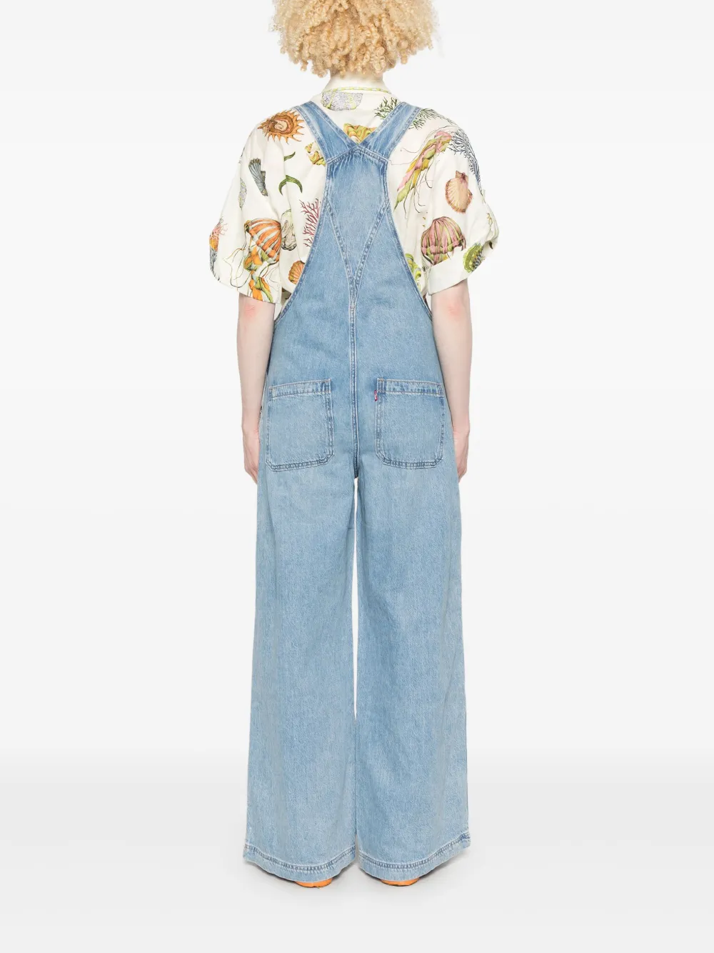 Levi's Blue Vintage Denim Overalls In Blue