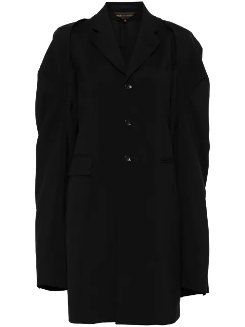 Comme Des Garçons 탈부착식 소매 코트