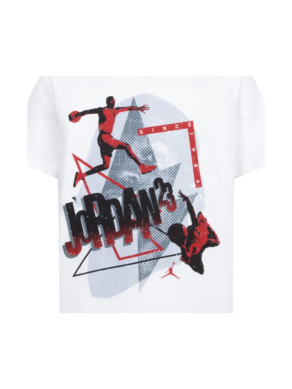 Jordan Kids 3Peat T-shirt Wit