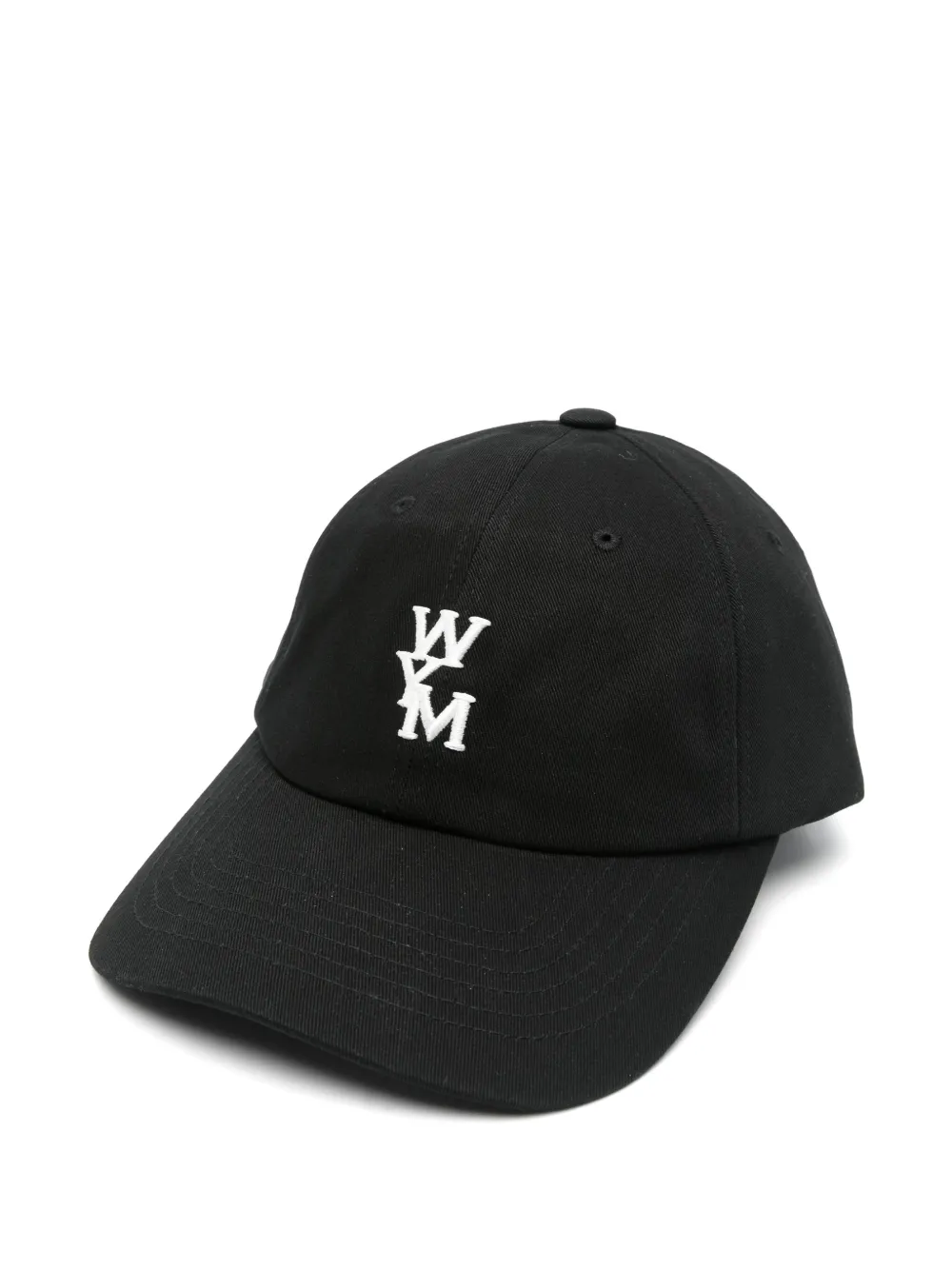 logo-embroidered cap