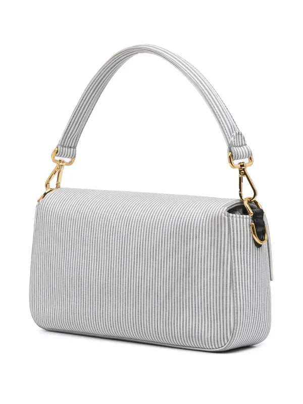 Fendi Pre-Owned 2010-2024 ストライプ ジャージー バゲット