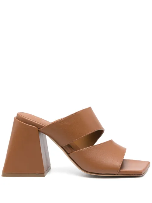 Sandales en cuir 100 mm - Vic Matie - Modalova