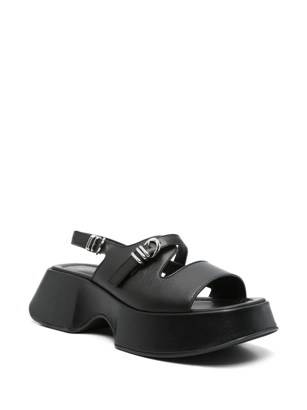 Vic Matie 50mm Mini Yoko sandals Black