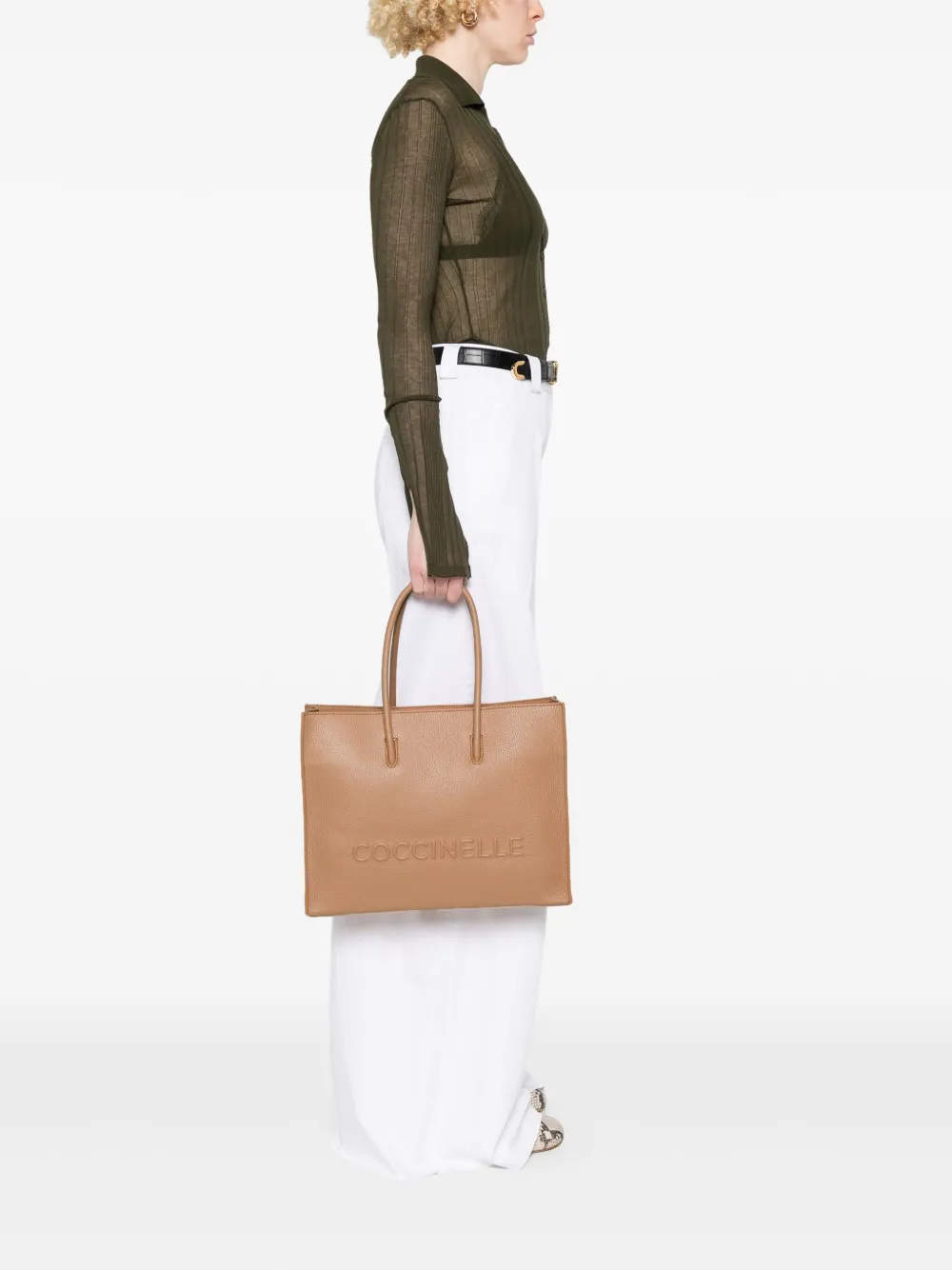 Coccinelle Myrtha shopper - Beige