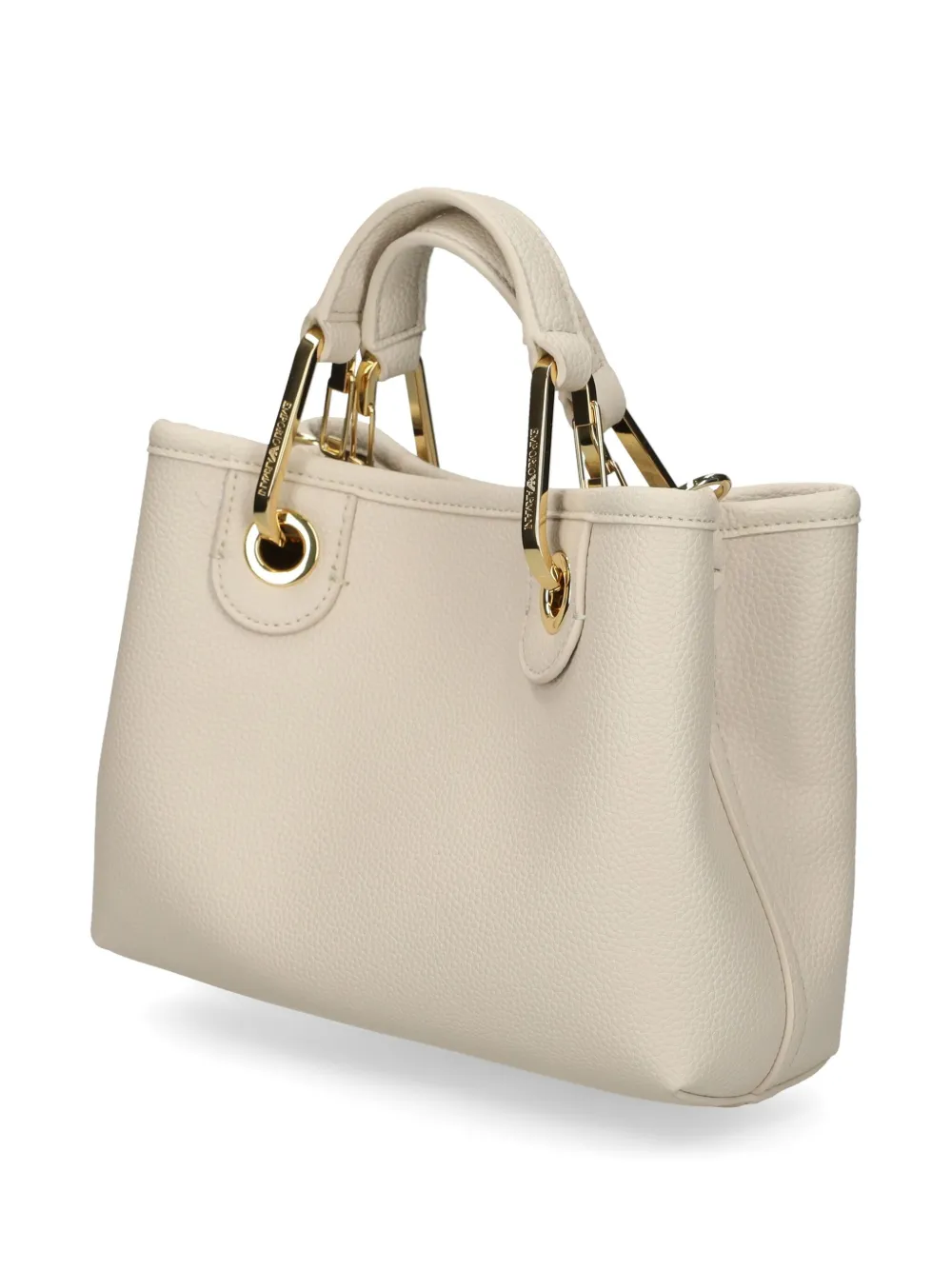 Emporio Armani logo tote bag - Beige