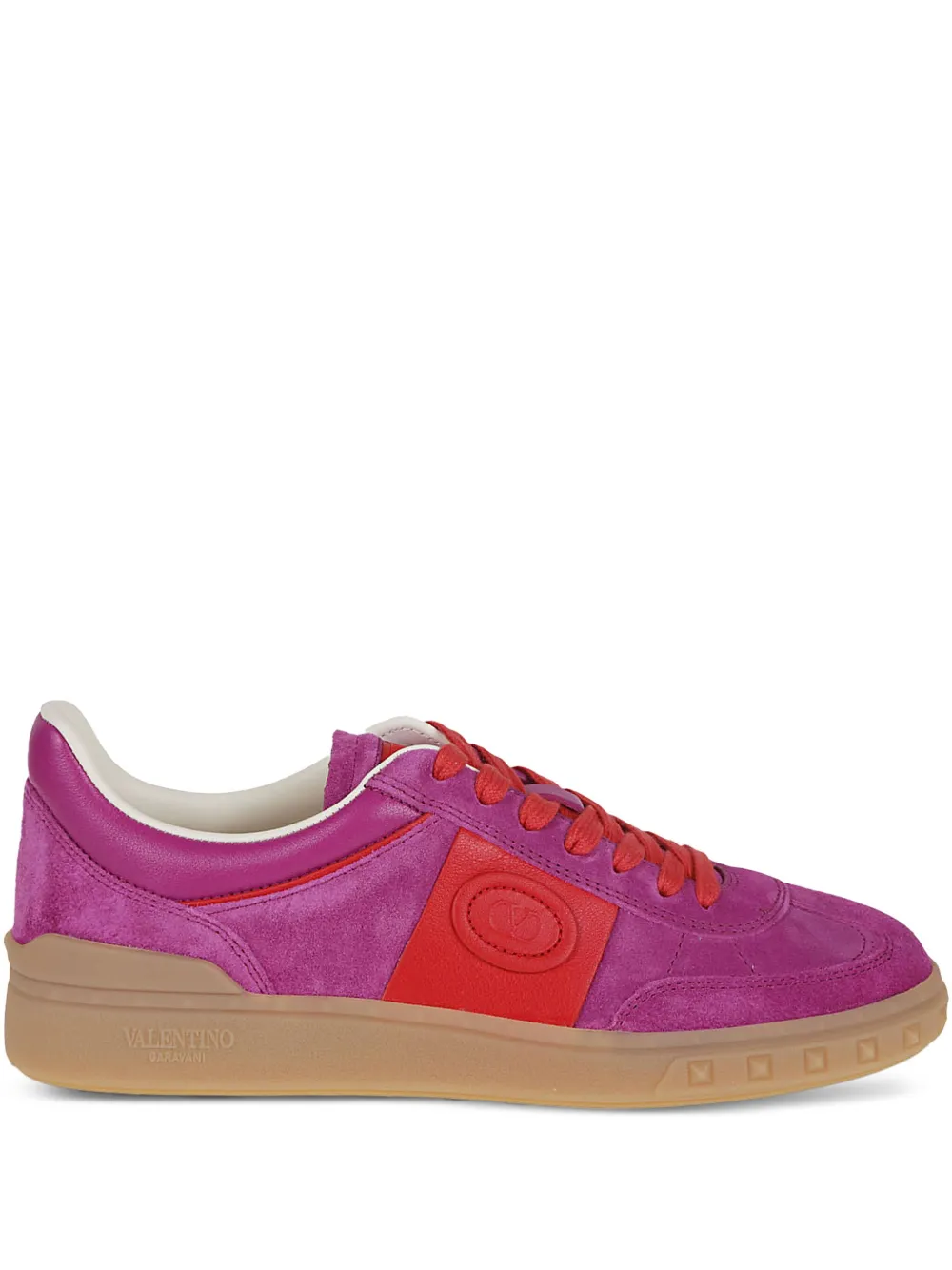 Valentino Garavani suede sneakers Purple