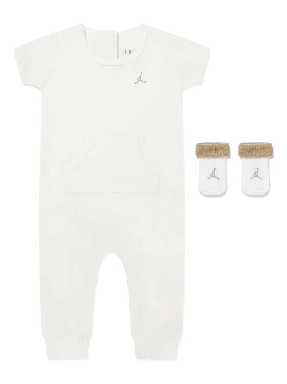 Jordan Kids Twee Jump babypakjes Wit