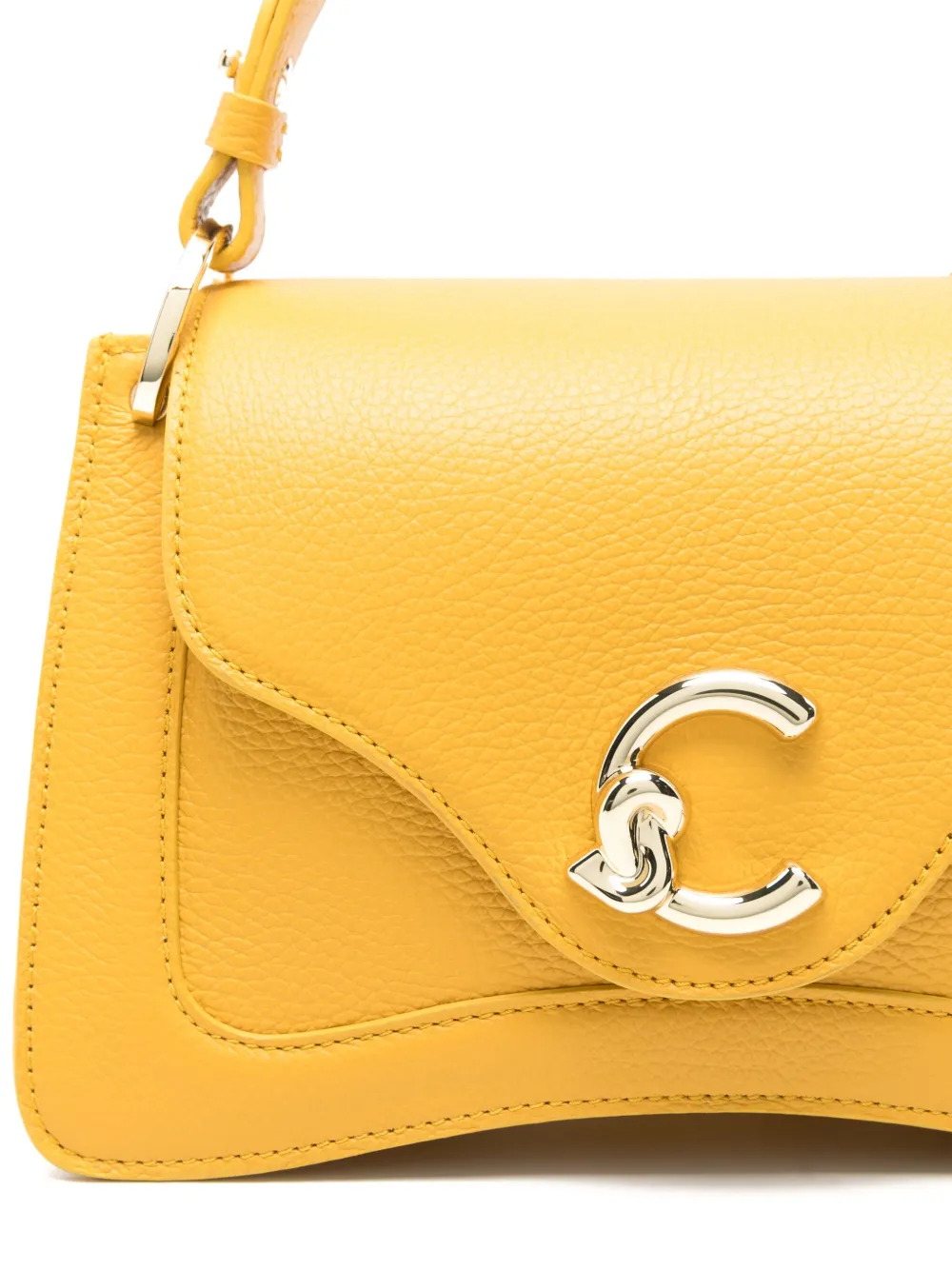 Coccinelle Kleine C-Me crossbodytas Geel
