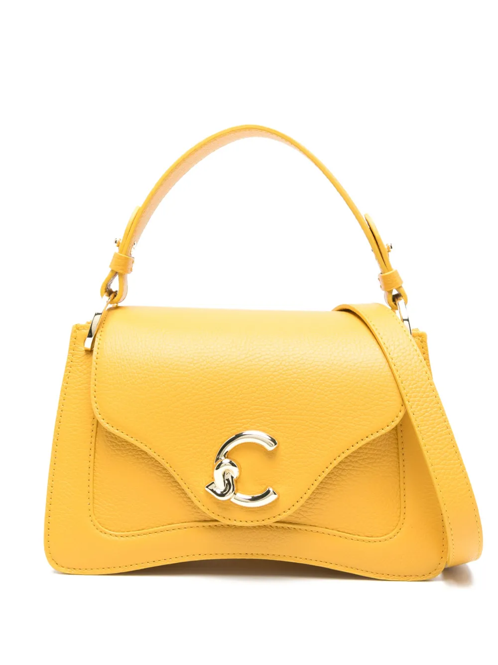 Coccinelle small C-Me cross body bag | Yellow | Image 1