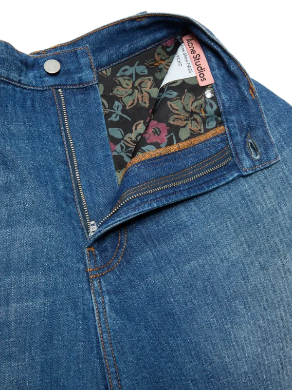 デニム・ジーパン ACNE STUDIOS Woman Jeans Blue A00387 228 Acne Studios - Loose fit jeans - 2023F - Light blue