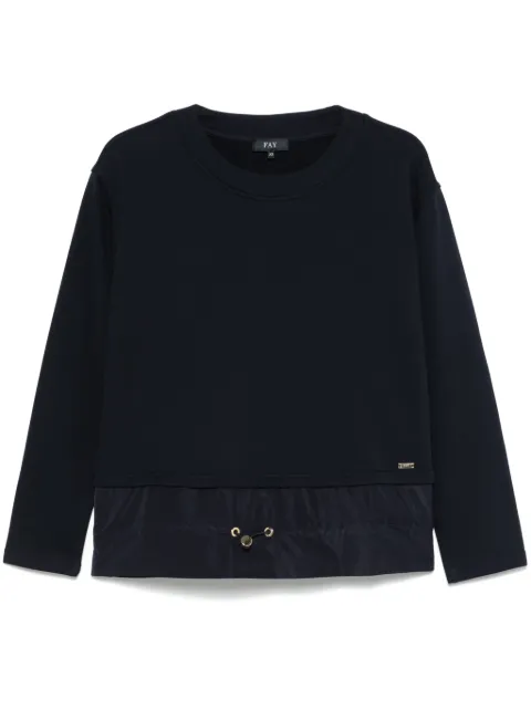 Fay sudadera con paneles