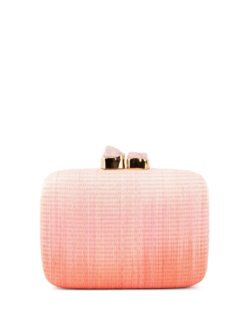 Gustoko gradient effect clutch | Pink | Image 1