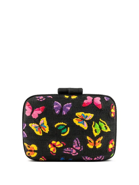 Gustoko butterfly motif clutch 