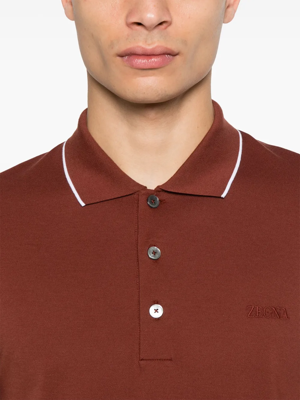 Zegna Polo con logo | Abbigliamento | Image 4