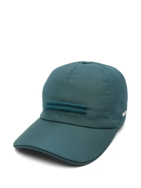 Zegna embroidered-motif cap