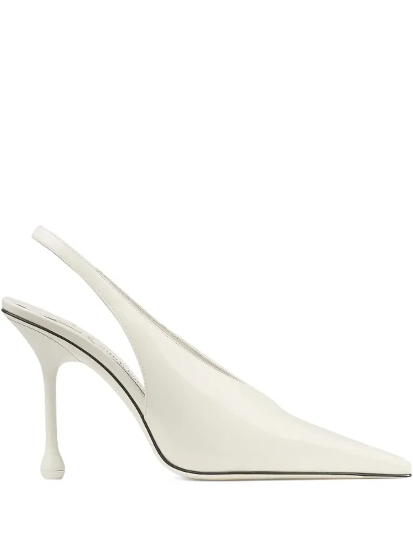Jimmy Choo Isa 95 Pumps in Neutrals