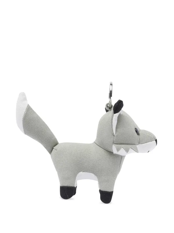 Maison Kitsuné フォックス キーホルダー | グレー | FARFETCH JP