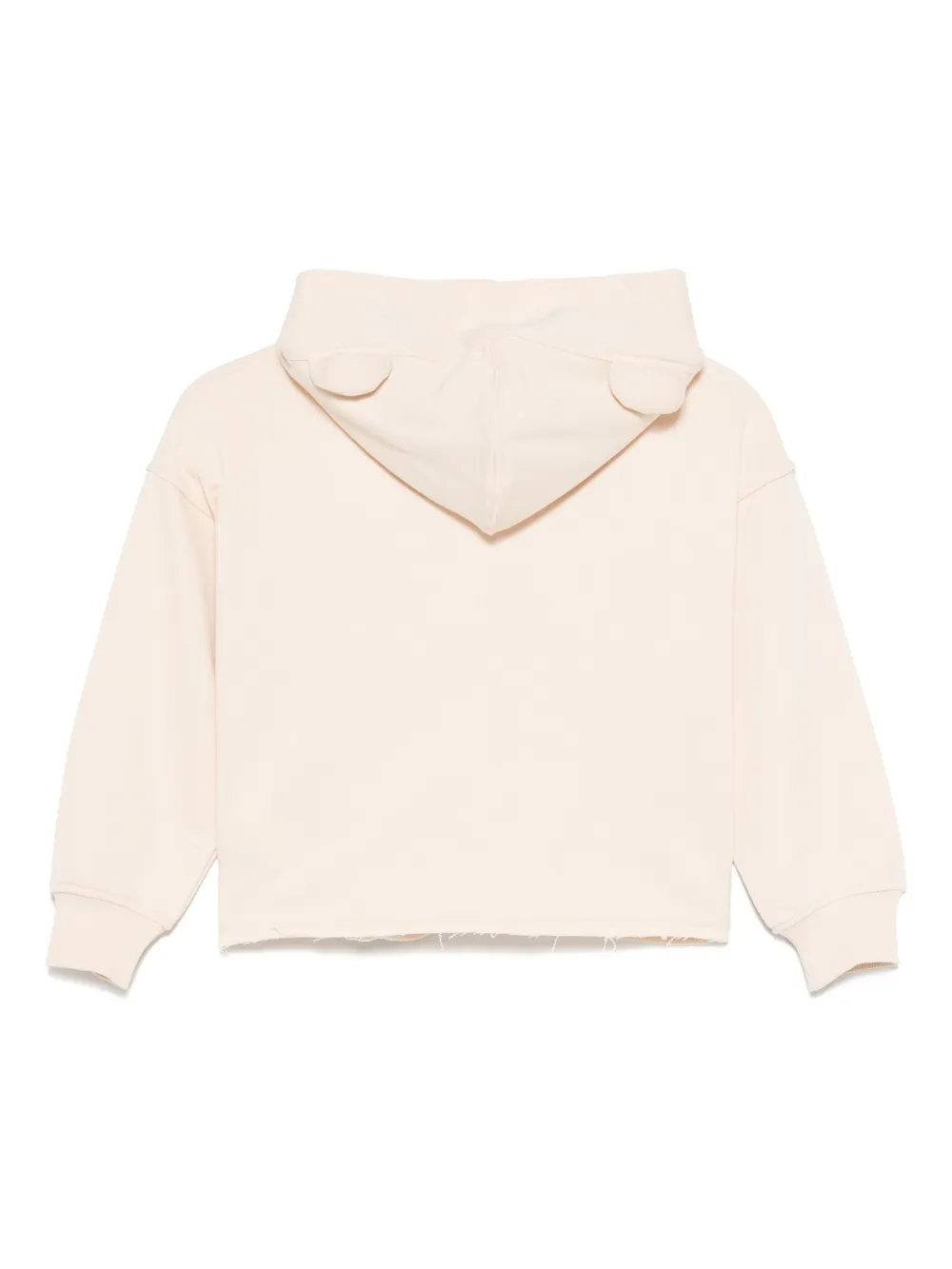 Image 2 of Philosophy Di Lorenzo Serafini Kids Agasalho jeans com capuz e patch de logo
