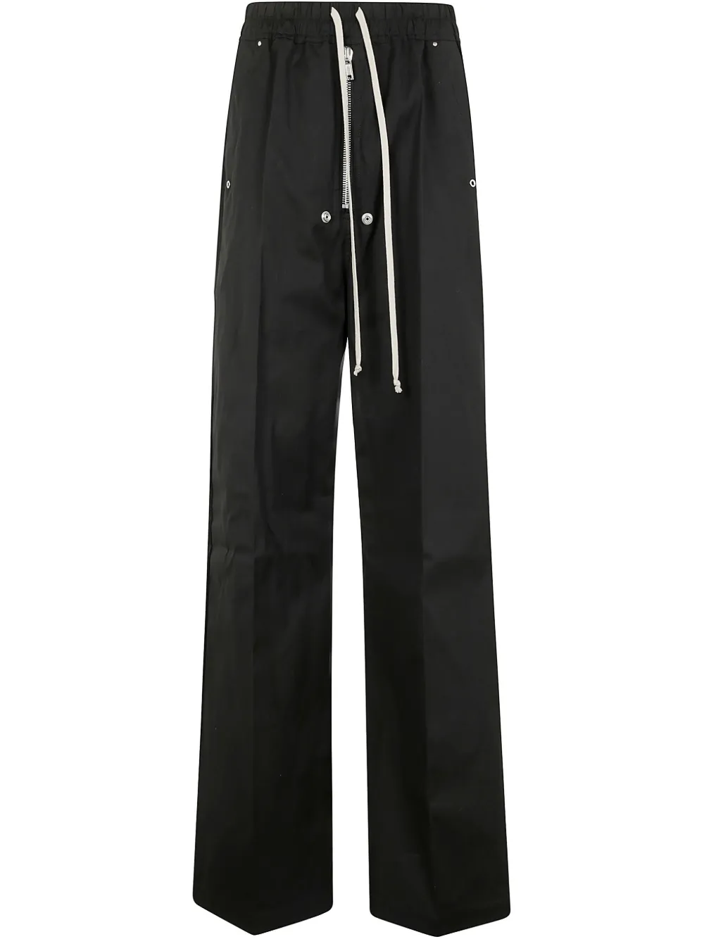 Rick Owens Bela broek met wijde pijpen Zwart