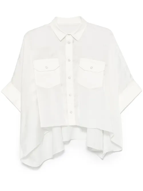 Blouse à lien de resserrage - sacai - Modalova