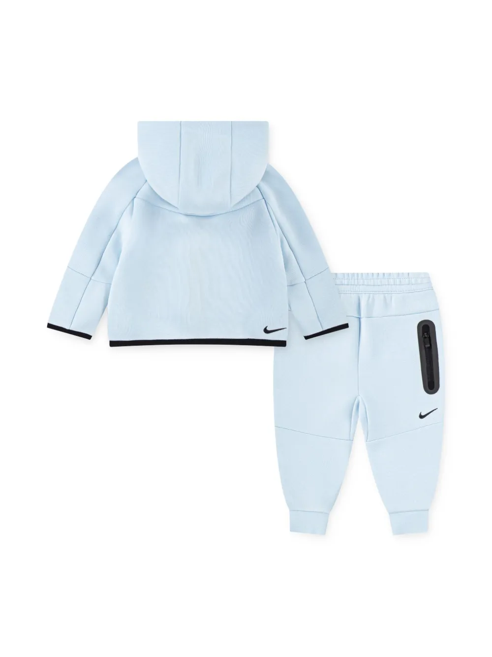 Nike Kids logo-embroidered tracksuit set - Blauw