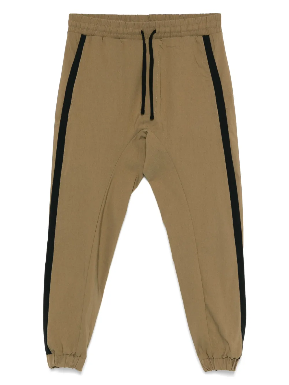 Thom Krom side-stripe track pants | Green | Image 1