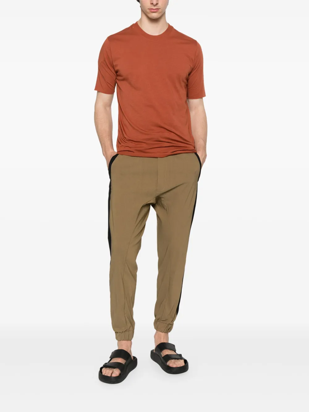 Thom Krom side-stripe track pants | Sweatpants | Image 2
