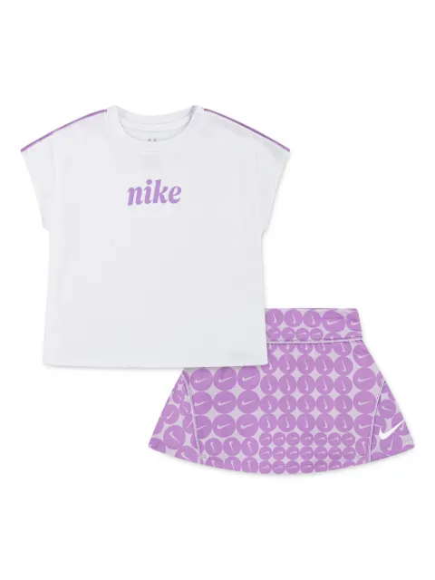 Nike Kids logo skirt set