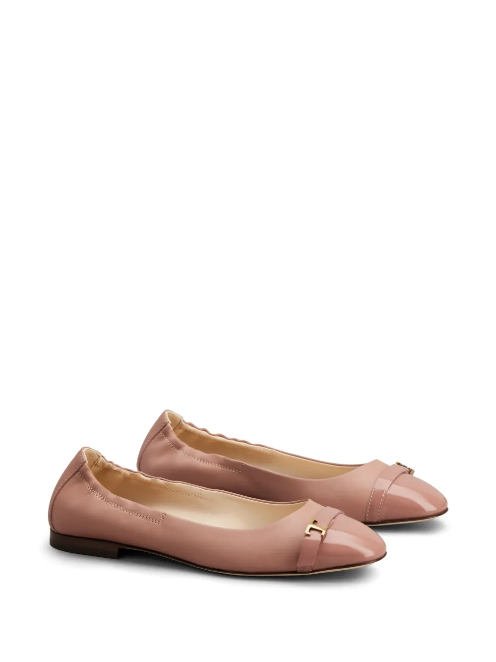 Tod's Leren ballerina's - Roze